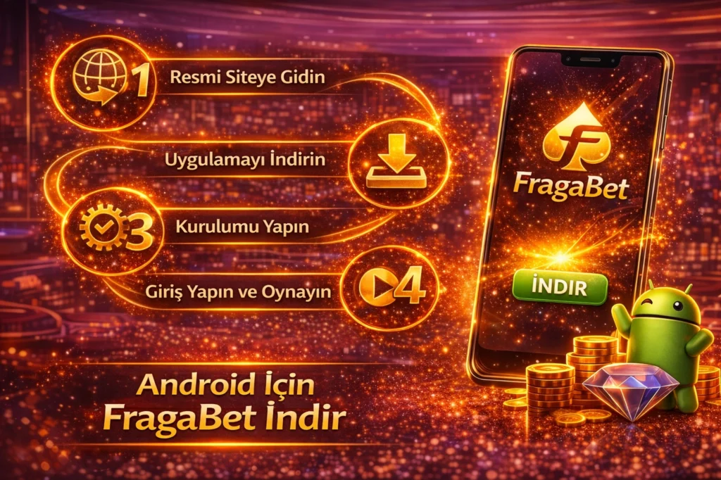 Android İçin FragaBet İndir Adımları
