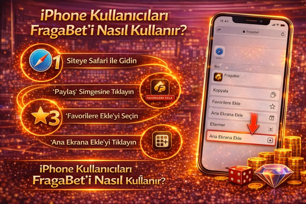 iPhone Kullanıcıları FragaBet’i Nasıl Kullanır?
